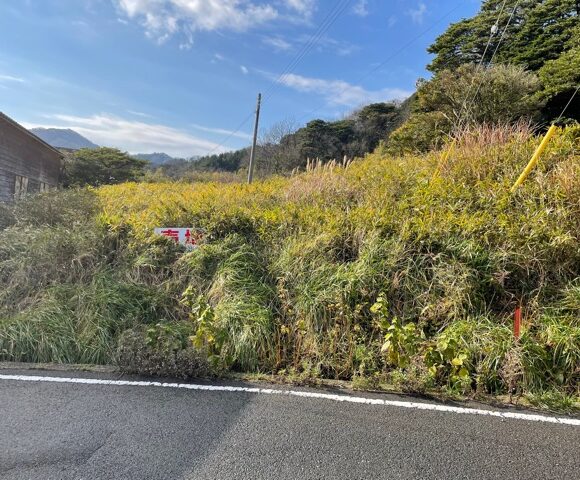 売地【海を見下ろす別荘地】網野町浅茂川。