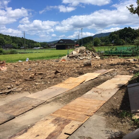 【ポツンと一軒家の解体】京丹後市久美浜町。