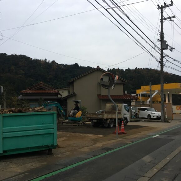 【小さな倉庫解体】豊岡市竹野町。