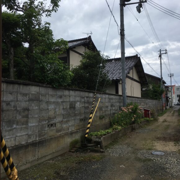 【ブロック塀撤去〜フェンス】京丹後市網野町。