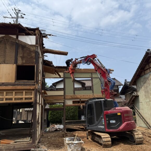 【住宅の解体】京丹後市久美浜町。