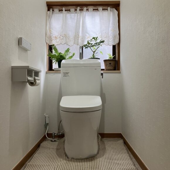 【下水接続トイレリフォーム】